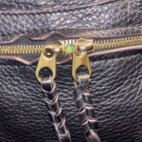 orYANY Sarah Leather Bag with Gold Accents - Picture 15 of 17